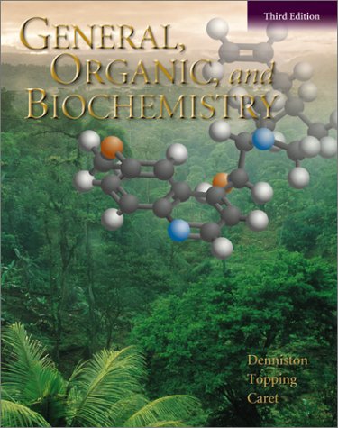 Beispielbild fr General, Organic and Biochemistry zum Verkauf von Better World Books: West