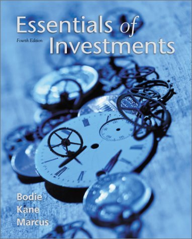 Beispielbild fr Essentials of Investments Fourth Edition zum Verkauf von Wonder Book