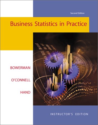 Stock image for Business Statistics in Practice for sale by HPB-Red