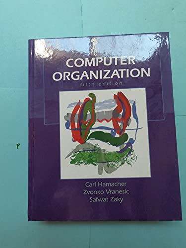 9780072320862: Computer Organization (McGraw-Hill Series in Computer Science)