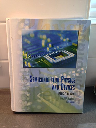 Stock image for Semiconductor Physics And Devices for sale by Ergodebooks