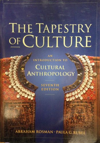 Imagen de archivo de The Tapestry of Culture a la venta por Wonder Book