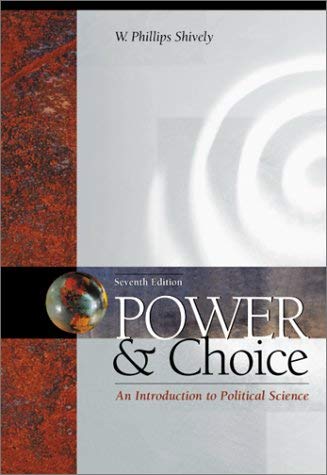 Beispielbild fr Power and Choice: An Introduction to Political Science zum Verkauf von Hawking Books