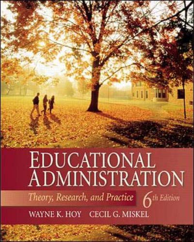 Imagen de archivo de Educational Administration: Theory, Research, and Practice a la venta por SecondSale