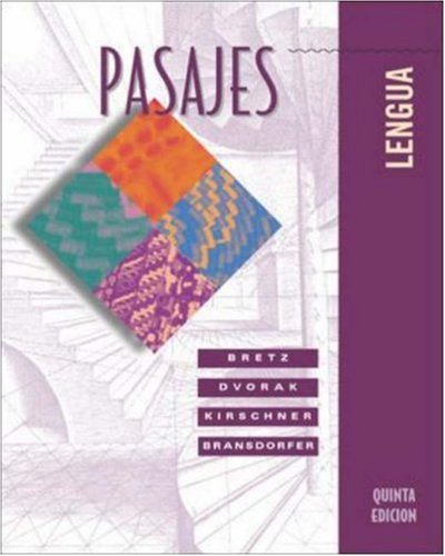 Beispielbild fr Pasajes: Lengua (Student Edition) zum Verkauf von Wonder Book