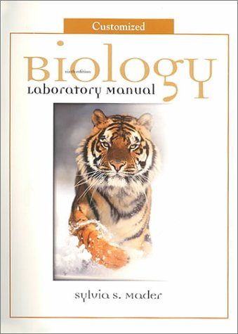 Biology: Laboratory Manual (9780072326840) by Mader, Sylvia S.