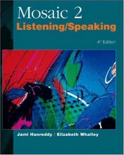Imagen de archivo de Mosaic 2: Listening / Speaking: Fourth Edition a la venta por a2zbooks