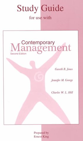 9780072334562: Student Study Guide to accompany Contemporary Management