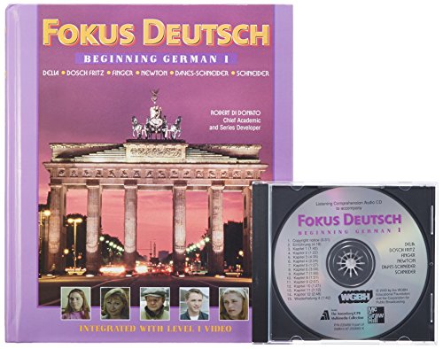 9780072336658: Fokus Deutsch: Beginning German 1 (Student Edition + Listening Comprehension Audio CD)