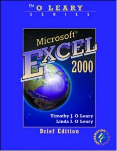 Imagen de archivo de O'Leary Series: Microsoft Excel 2000 Brief Edition a la venta por Half Price Books Inc.