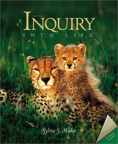 Inquiry into Life with ESP CD-ROM (9780072338256) by Mader, Sylvia S.