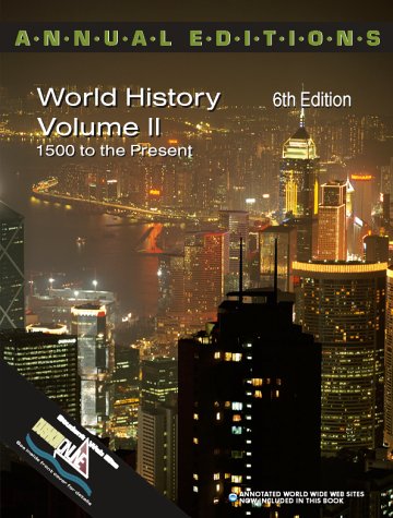 Stock image for Annual Editions: World History, Volume 2 for sale by Wonder Book
