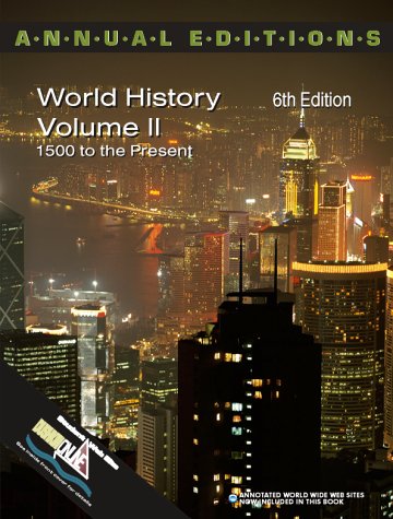 Annual Editions: World History, Volume 2 (9780072339543) by McComb, David