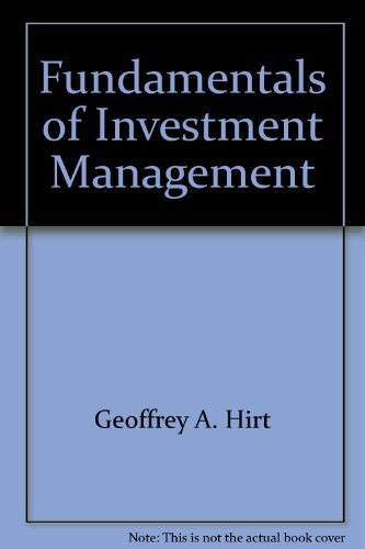 Imagen de archivo de Fundamentals of Investment Management (McGraw-Hill/Irwin Series in Finance, Insurance, and Real Est) a la venta por HPB-Red
