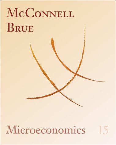 9780072340372: Microeconomics: Principles, Problems, and Policies