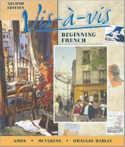 Imagen de archivo de VIS-A-VIS: Beginning French (Student Edition + Listening Comprehension Audio CD) a la venta por ThriftBooks-Dallas