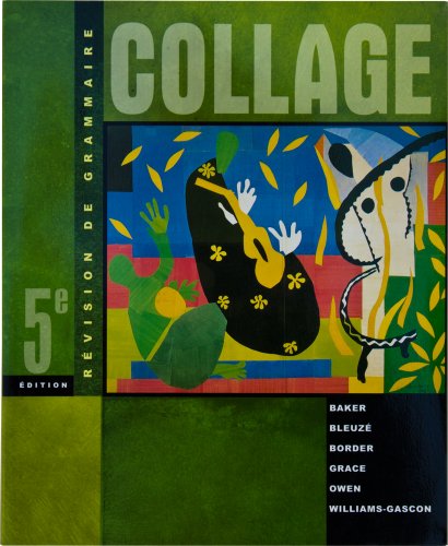 Imagen de archivo de Collage: Revision de grammaire (Student Edition) a la venta por SecondSale