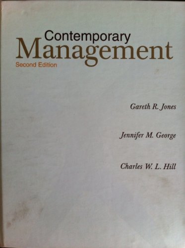 9780072346312: Contemporary Management