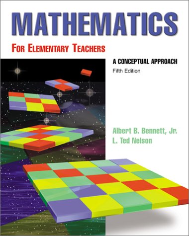 Stock image for Math for Elementary Teachers: A Conceptual Approach for sale by Irish Booksellers