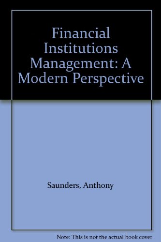 9780072349214: Financial Institutions Management: A Modern Perspective