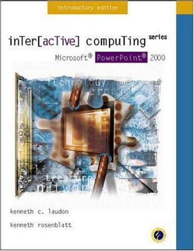 Imagen de archivo de Interactive Computing Series: Microsoft PowerPoint 2000 Introductory Edition a la venta por Direct Link Marketing