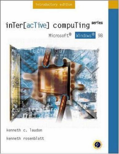 Imagen de archivo de Interactive Computing Series: Microsoft Windows 98 Introductory Edition a la venta por dsmbooks