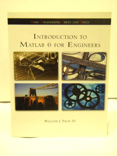9780072349832: Introduction to MATLAB 6 for Engineers