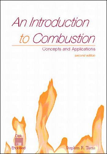 Imagen de archivo de An Introduction to Combustion: Concepts and Applications w/Software a la venta por DeckleEdge LLC