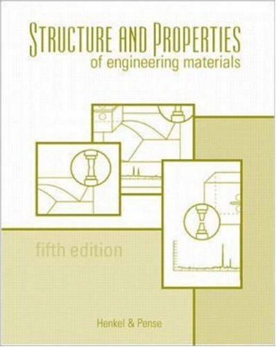 9780072350722: Structures and Properties of Engineering Materials