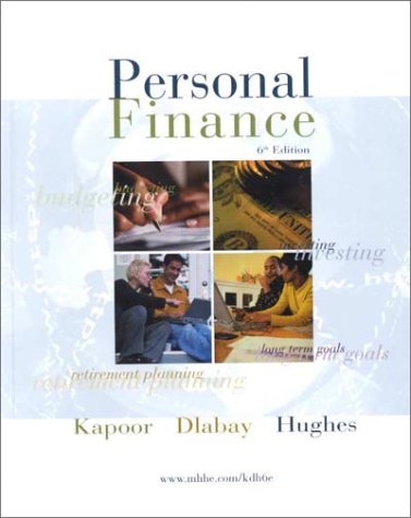 Personal Finance (9780072350845) by Jack R. Kapoor