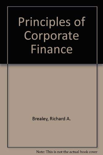 9780072352351: Principles of Corporate Finance