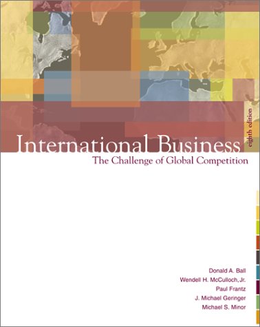 Beispielbild fr International Business: The Challenge of Global Competition zum Verkauf von ThriftBooks-Atlanta