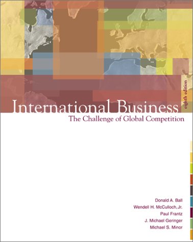 9780072356762: International Business: The Challenge of Global Competition