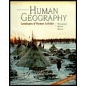 Beispielbild fr Human Geography : Landscapes of Human Activities zum Verkauf von Better World Books