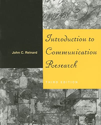 Imagen de archivo de Introduction to Communication Research a la venta por Goodwill Books