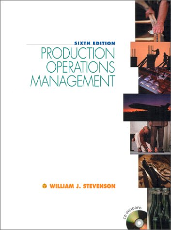 9780072359589: Production/Operations Management with Student CD and on Line Learning Center Code Card Package