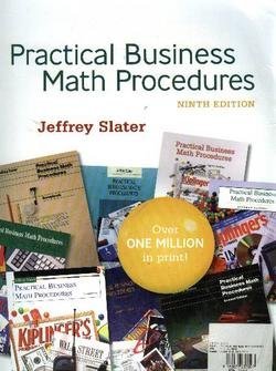 9780072360493: Practical Business Math Procedures