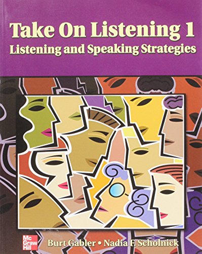 Beispielbild fr Take On Listening 1: Listening and Speaking Strategies (Listening/speaking Strategies) zum Verkauf von Wonder Book