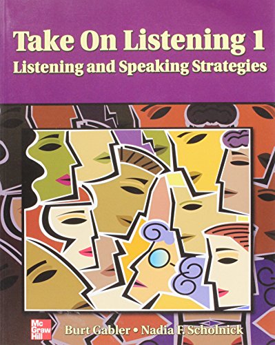 Imagen de archivo de Take On Listening 1: Listening and Speaking Strategies (Listening/speaking Strategies) a la venta por Wonder Book