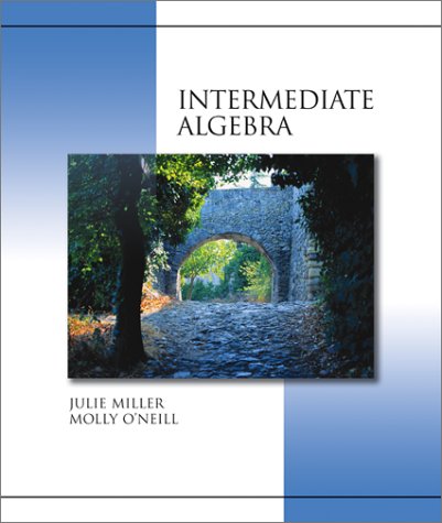 9780072363722: Intermediate Algebra