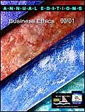Imagen de archivo de Annual Editions: Business Ethics 00/01 a la venta por HPB-Red