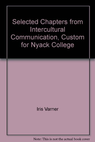 Stock image for Selected Chapters from Intercultural Communication, Custom for Nyack College for sale by Buyback Express