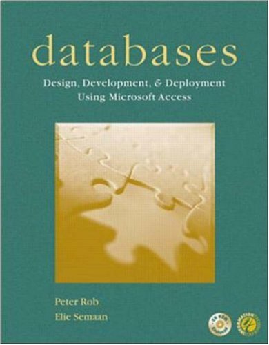 Stock image for Databases: Design, Development and Deployment with Student CD (Pkg) for sale by HPB-Red