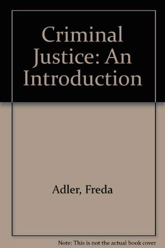 9780072369465: Study Guide to accompany Criminal Justice: An Introduction