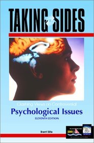 Imagen de archivo de Taking Sides: Clashing Views on Controversial Psychological Issues (Taking Sides) a la venta por HPB-Red