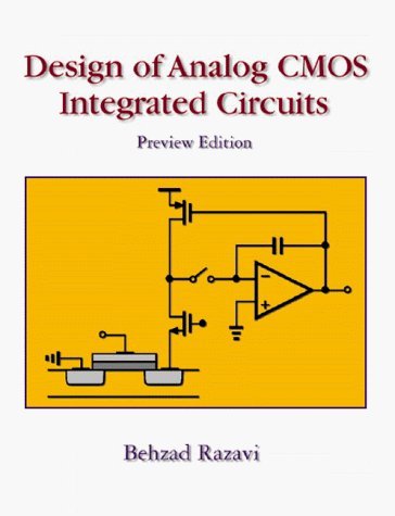 9780072372717: Preliminary Edition (Design of Analogue CMOS Integrated Circuits)