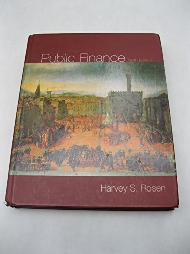 Imagen de archivo de Public Finance a la venta por Wonder Book