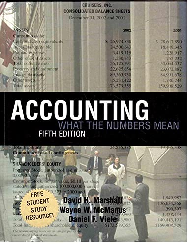 Beispielbild fr Accounting: What the Numbers Mean zum Verkauf von HPB-Red