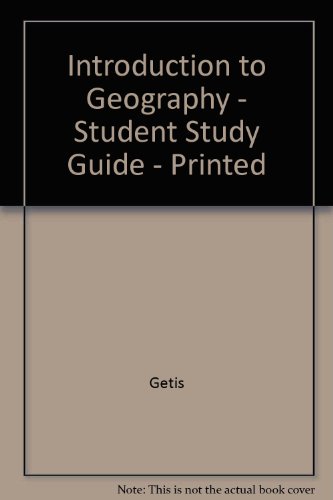 Stock image for Student Study Guide to Accompany Introduction to Geography for sale by Books Puddle