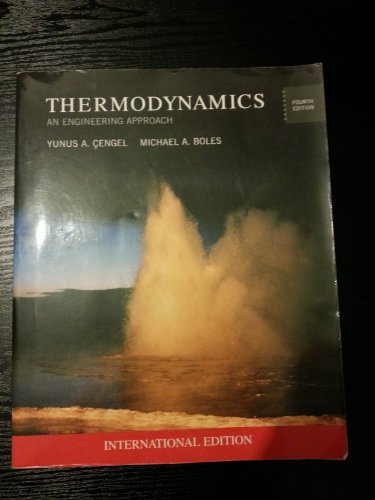 Beispielbild fr Thermodynamics: An Engineering Approach zum Verkauf von BooksRun